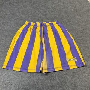 VTG 1985 RARE FIDO DIDO Striped‎ Shorts Womens M Surf Indie Retro Beach Comfort
